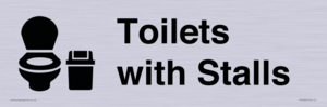 Toilets: Stalls with Sanitary Bin